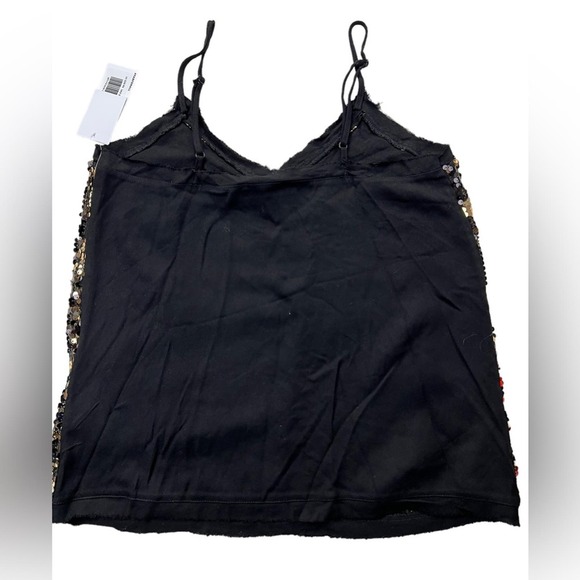 JustFab Sequined Camisole Size Medium New With Tags - Picture 3 of 6